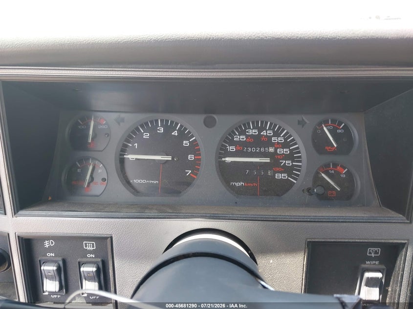 1991 JEEP CHEROKEE auction photo 7