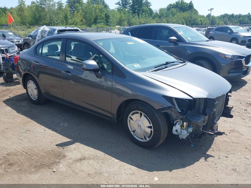 2012 HONDA CIVIC auction photo 1