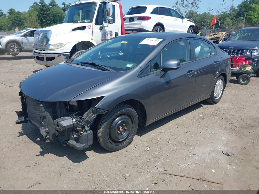 2012 HONDA CIVIC auction photo 2