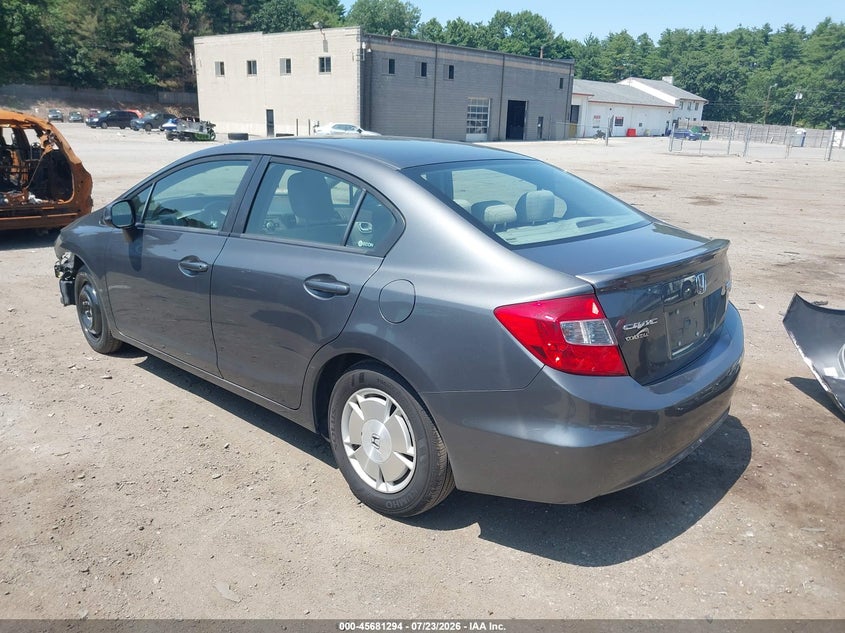 2012 HONDA CIVIC auction photo 3