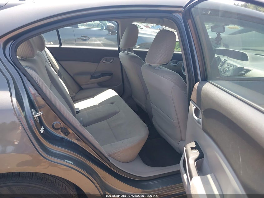 2012 HONDA CIVIC auction photo 8
