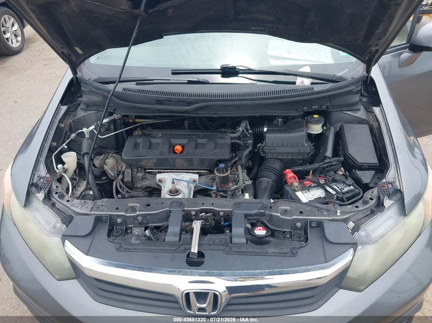2012 Honda Civic Ex-L VIN: 19XFB2F9XCE328320 Lot: 45681320