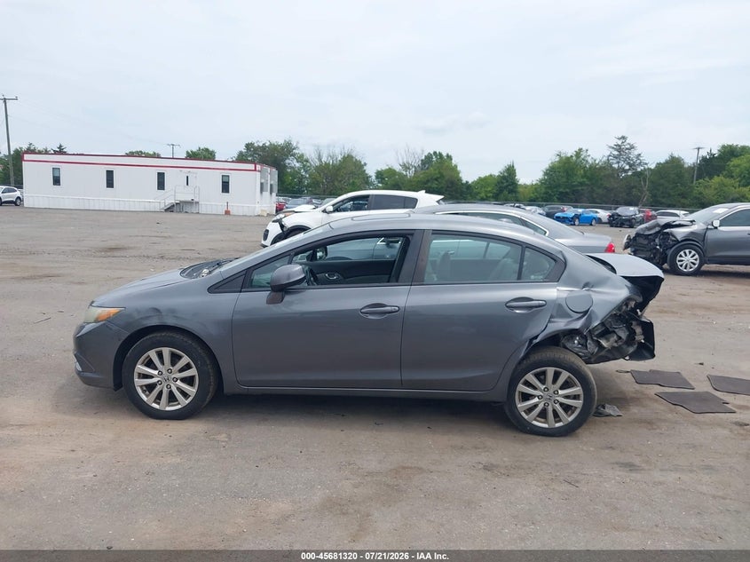 2012 Honda Civic Ex-L VIN: 19XFB2F9XCE328320 Lot: 45681320