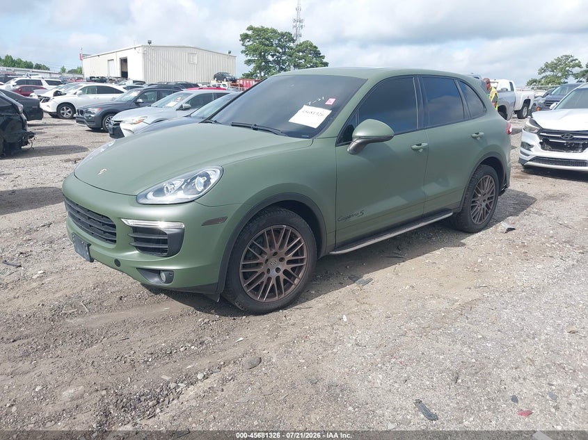 2015 Porsche Cayenne S VIN: WP1AB2A22FLA56408 Lot: 45681326