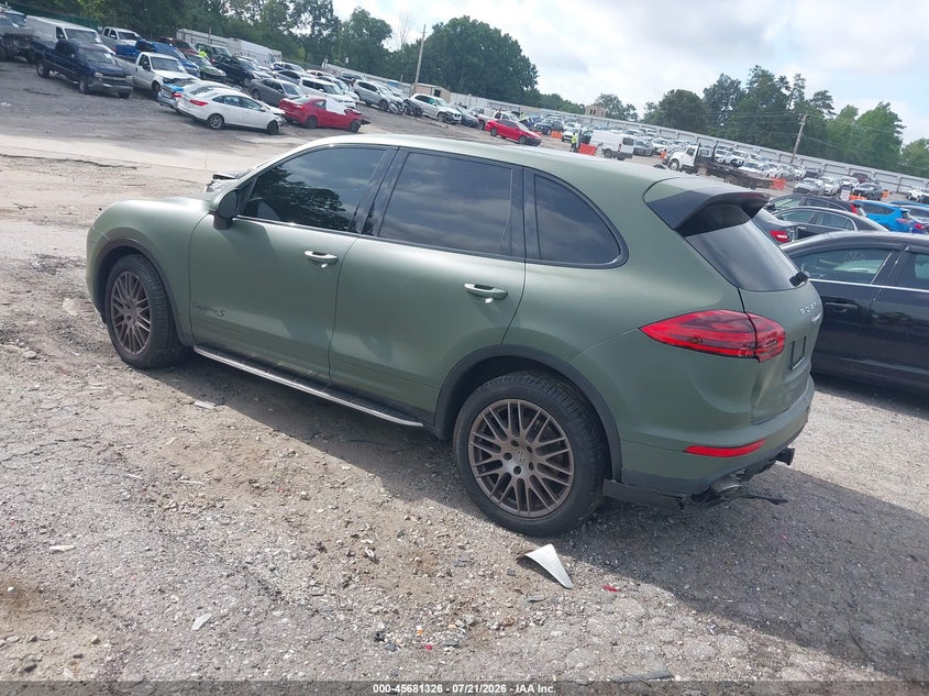2015 Porsche Cayenne S VIN: WP1AB2A22FLA56408 Lot: 45681326