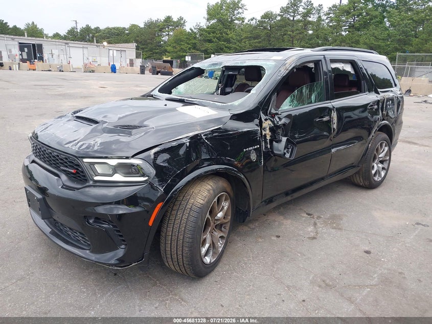 Vin: 1c4sdjct2tc198799, lot: 46179938, dodge durango gt plus awd hemi v8 20262