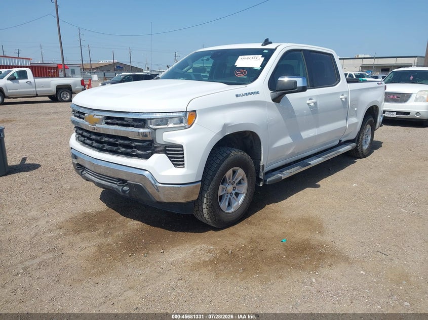 Vin: 3gcudded9pg315264, lot: 46179940, chevrolet silverado 1500 4wd  standard bed lt 20232