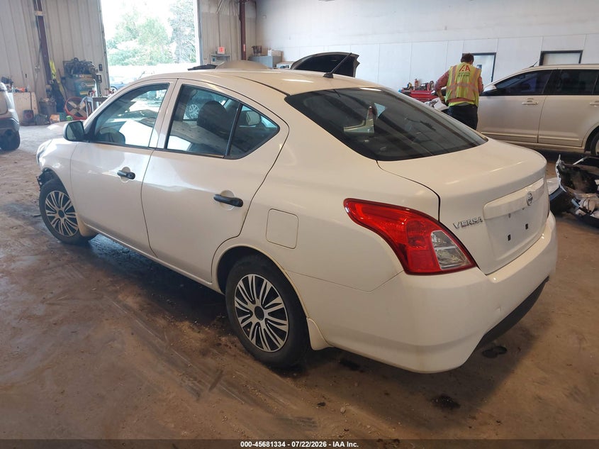Vin: 3n1cn7apxfl810110, lot: 46179943, nissan versa 1.6 s 20153