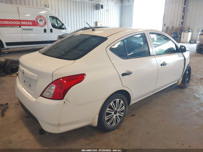 Vin: 3n1cn7apxfl810110, lot: 46179943, nissan versa 1.6 s 20154