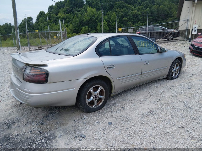 2005 PONTIAC BONNEVILLE auction photo 4