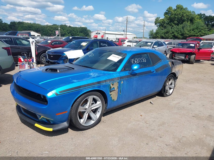 Vin: 2c3cdzbt1gh168334, lot: 46179958, dodge challenger r/t plus shaker 20162