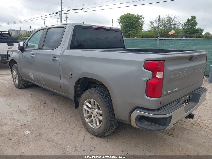 Vin: 1gcudde8xpz329550, lot: 46179961, chevrolet silverado 1500 4wd  standard bed lt 20233