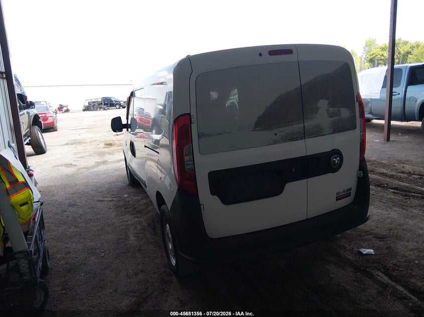 Vin: zfberfat8f6a28048, lot: 46179965, ram promaster city tradesman 20153