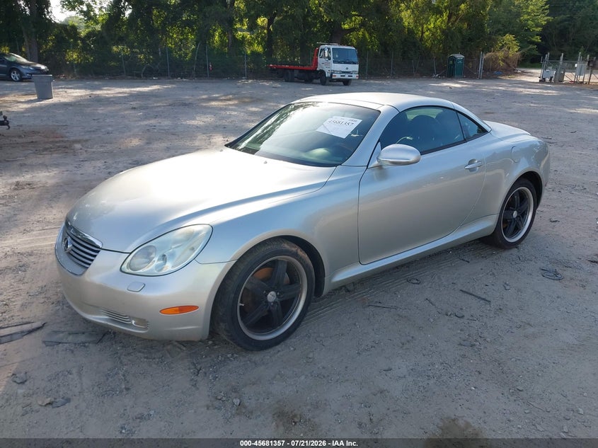 2002 Lexus Sc 430 VIN: JTHFN48Y820004084 Lot: 45681357