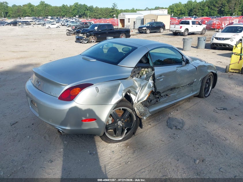 2002 Lexus Sc 430 VIN: JTHFN48Y820004084 Lot: 45681357