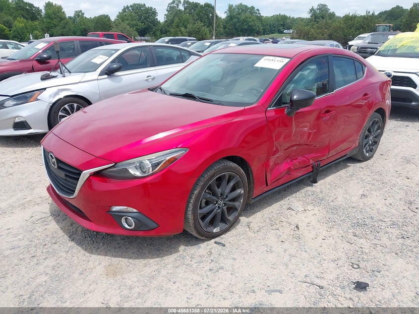 Vin: jm1bm1w39f1236735, lot: 46179967, mazda mazda3 s grand touring 20152