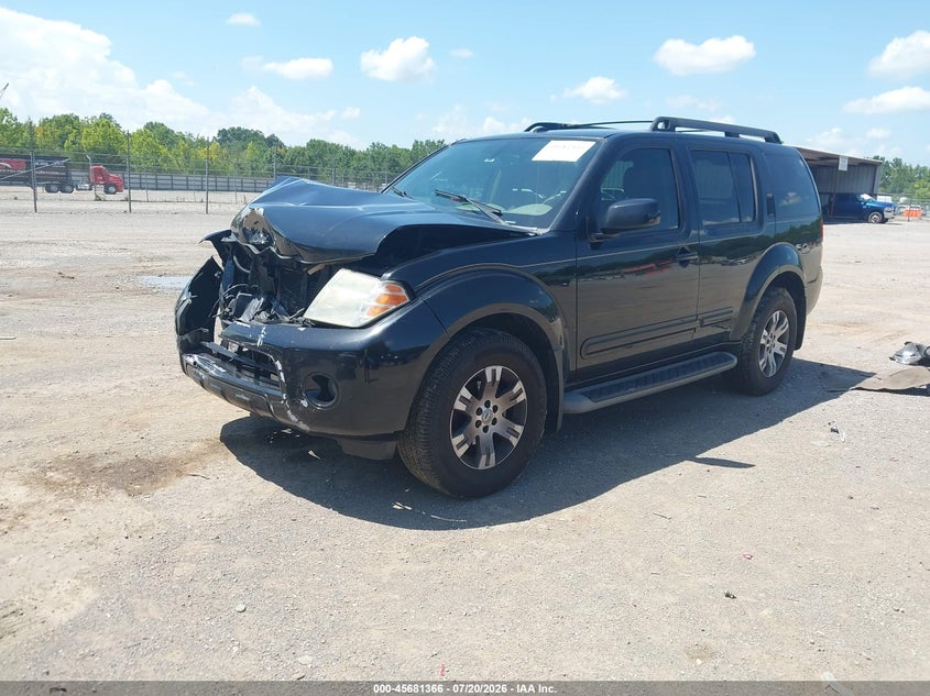 Vin: 5n1ar1nn1ac619710, lot: 46179975, nissan pathfinder se 20102