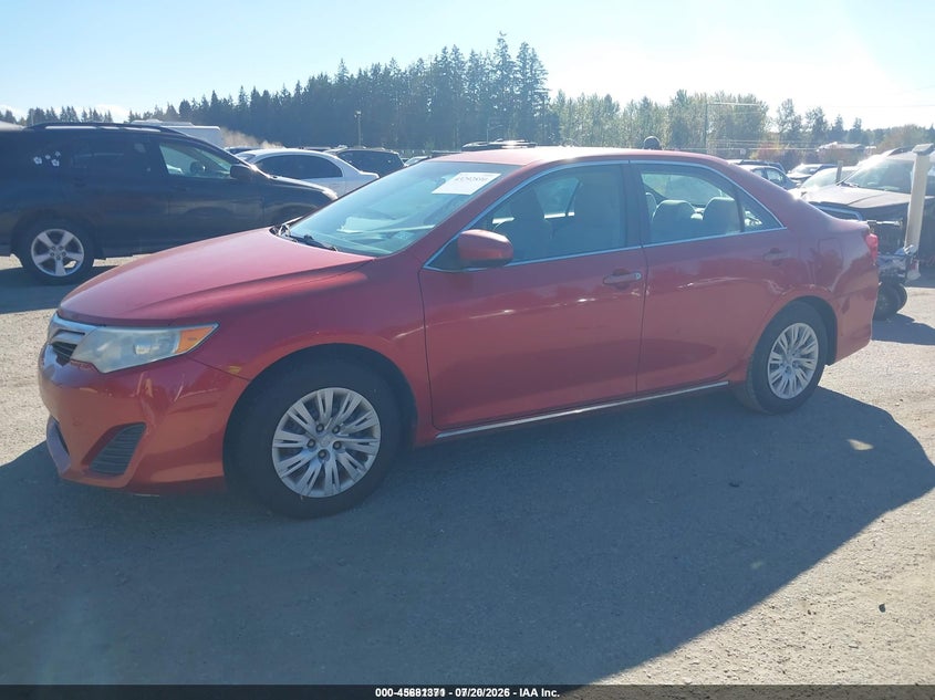 2012 Toyota Camry, Front End, IAAI, VIN 4T1BF1FK9CU549193 — photo 2