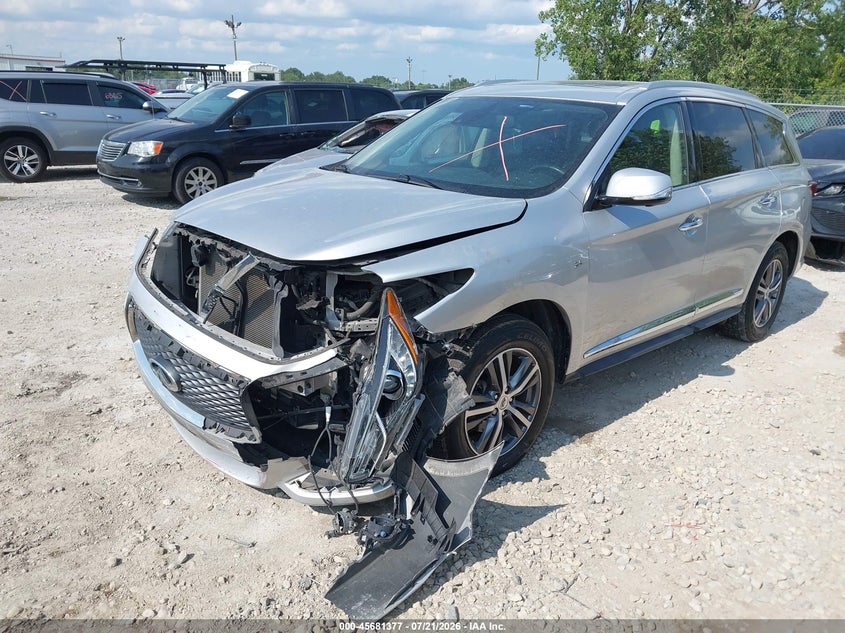 Vin: 5n1dl0mm3lc501596, lot: 46179987, infiniti qx60 luxe awd 20202
