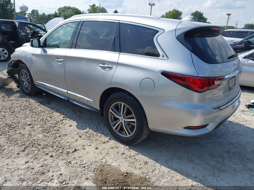 Vin: 5n1dl0mm3lc501596, lot: 46179987, infiniti qx60 luxe awd 20203