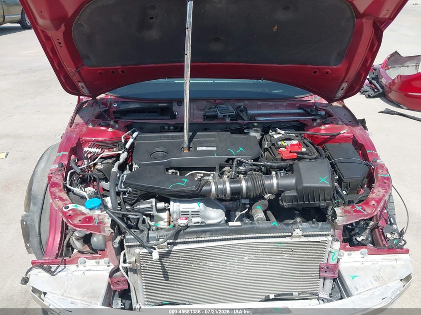 2020 Honda Accord Touring VIN: 1HGCV2F91LA029555 Lot: 45681386
