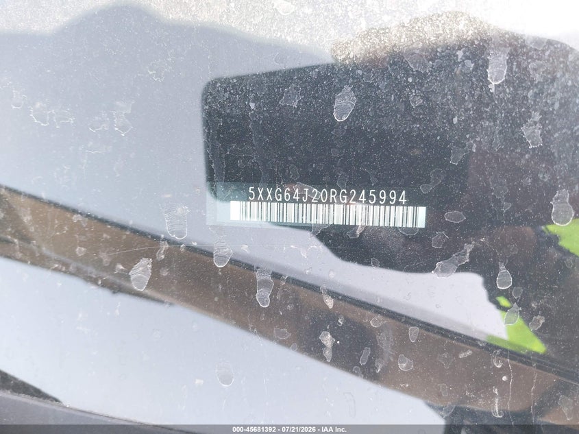 2024 Kia K5 Gt-Line VIN: 5XXG64J20RG245994 Lot: 45681392