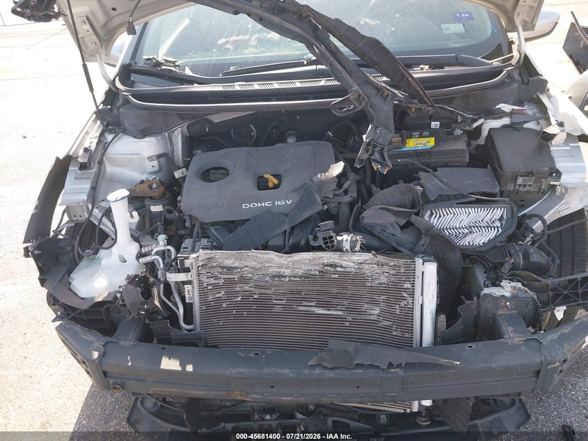 2018 Kia Forte Lx VIN: 3KPFL4A79JE247952 Lot: 45681400