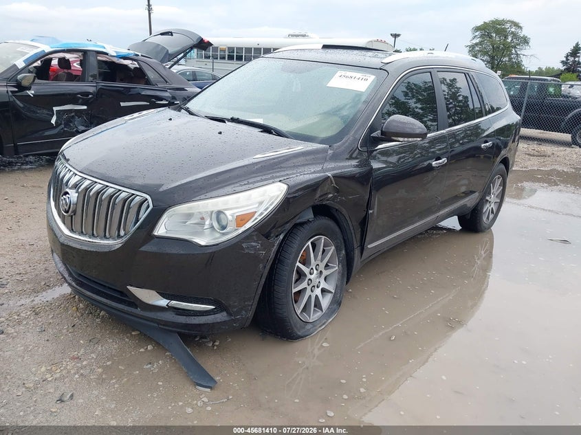Vin: 5gakrbkd1ej171529, lot: 46180020, buick enclave leather 20142