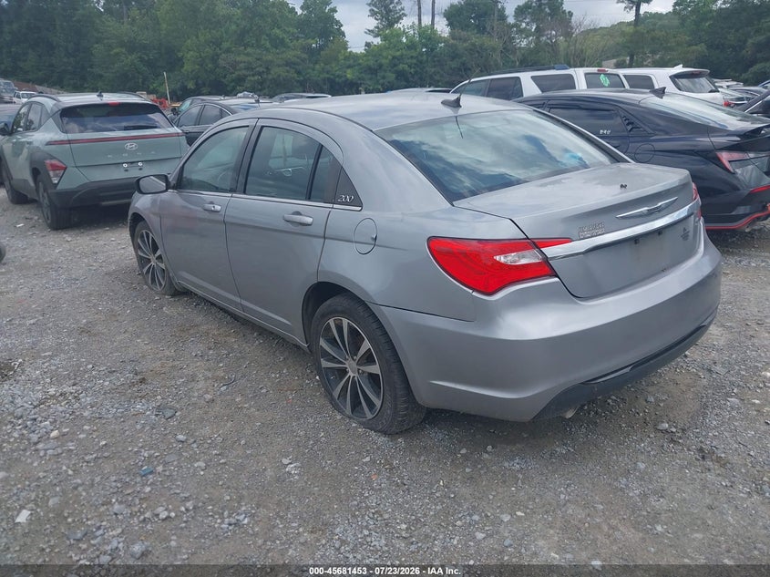 Vin: 1c3ccbbg2en183877, lot: 46180061, chrysler 200 touring 20143