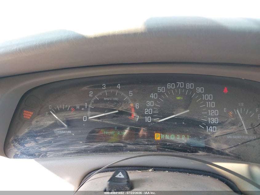 2001 BUICK PARK AVENUE auction photo 7