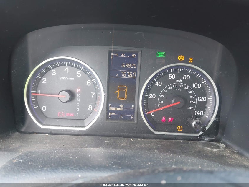 2010 Honda Cr-V Lx VIN: 5J6RE3H35AL026578 Lot: 45681456