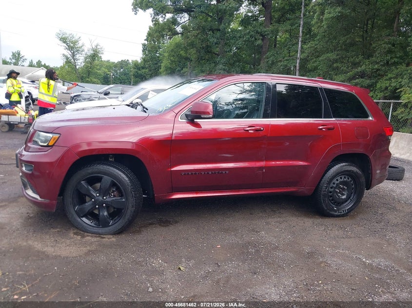 2016 Jeep Grand Cherokee High Altitude VIN: 1C4RJFCG9GC388497 Lot: 45681462
