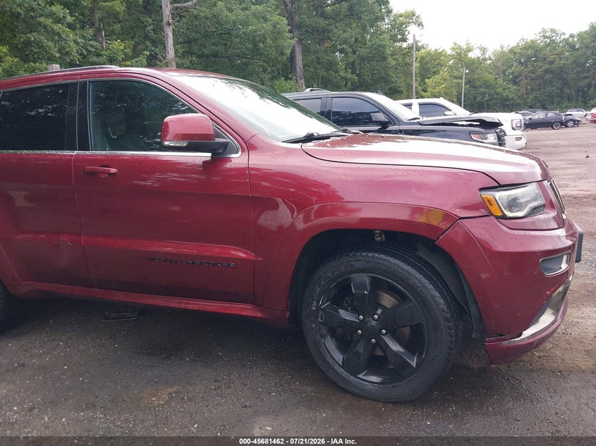 2016 Jeep Grand Cherokee High Altitude VIN: 1C4RJFCG9GC388497 Lot: 45681462