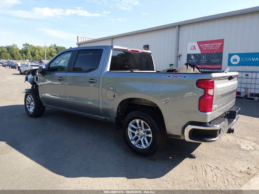 Vin: 1gcpkkek4tz144620, lot: 46180079, chevrolet silverado 1500 4wd  short bed lt with 2fl 20263