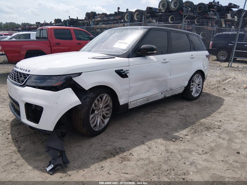 Vin: salwg2rk9ja194389, lot: 46180090, land rover range rover sport se td6 20182