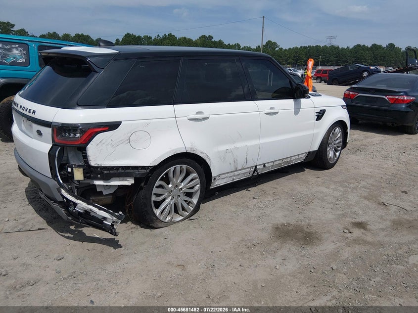 Vin: salwg2rk9ja194389, lot: 46180090, land rover range rover sport se td6 20184