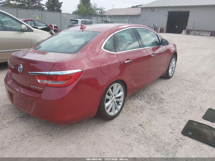 Vin: 1g4pr5skxd4117286, lot: 46180091, buick verano convenience group 20134