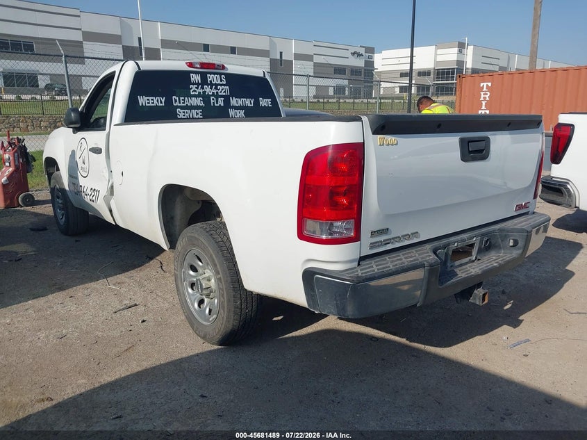 Vin: 1gtn1tea2cz250622, lot: 46180098, gmc sierra 1500 work truck 20123