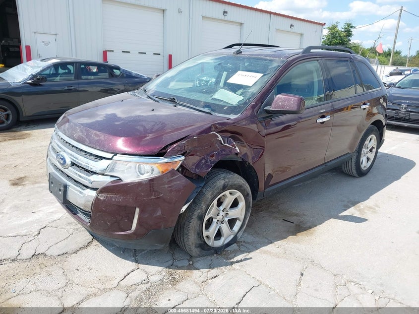 Vin: 2fmdk3jc6bba12074, lot: 46180104, ford edge sel 20112