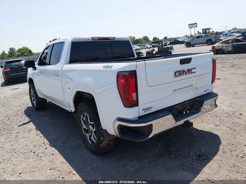 Vin: 3gtuuded7ng584800, lot: 46180124, gmc sierra 1500 4wd  short box slt 20223