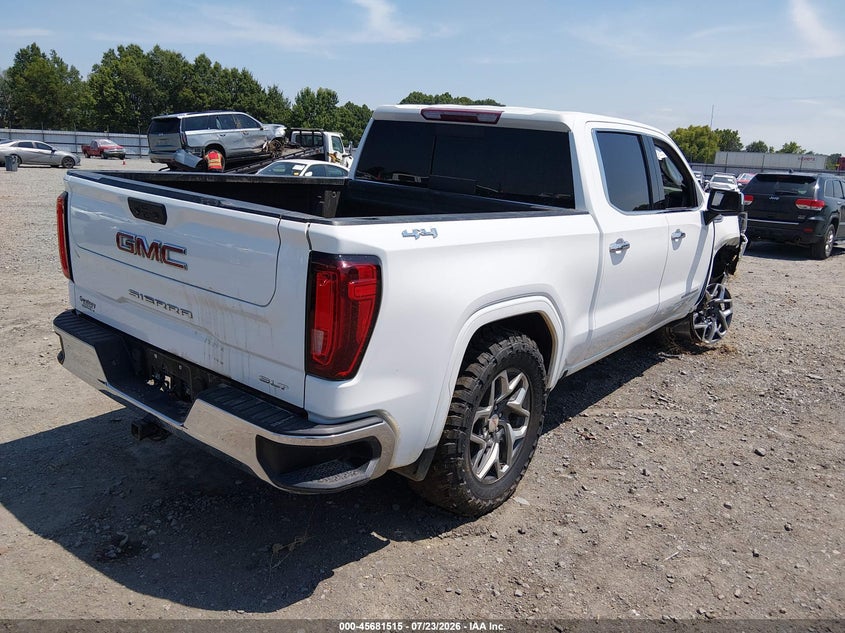 Vin: 3gtuuded7ng584800, lot: 46180124, gmc sierra 1500 4wd  short box slt 20224