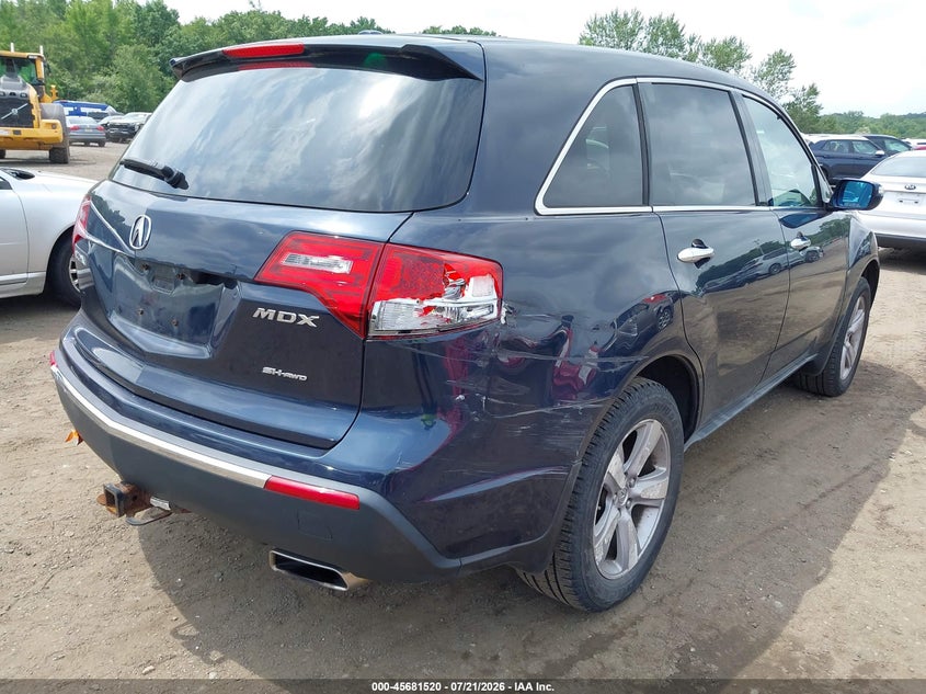 2011 Acura Mdx Technology Package VIN: 2HNYD2H64BH531206 Lot: 45681520