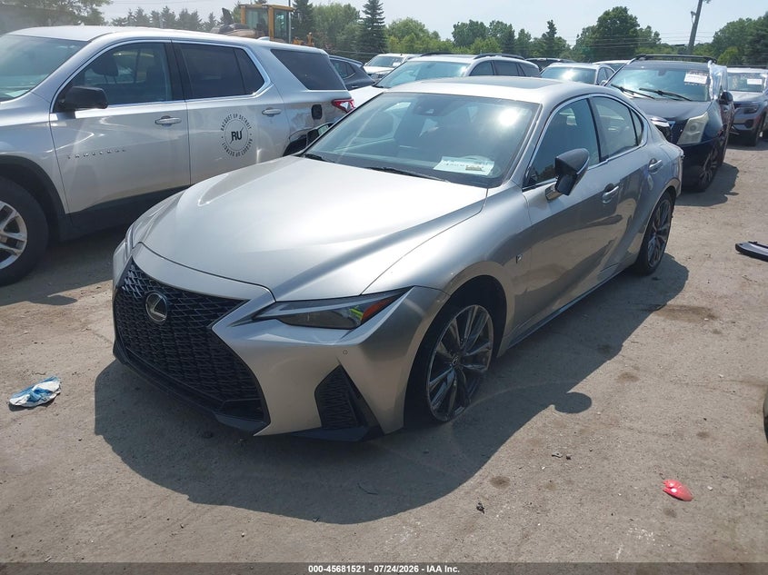 Vin: jthgz1e29p5028329, lot: 46180130, lexus is 350 f sport 20232