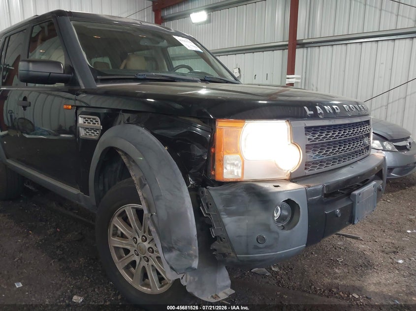 2007 Land Rover Lr3 V8 Se VIN: SALAE25497A439742 Lot: 45681526