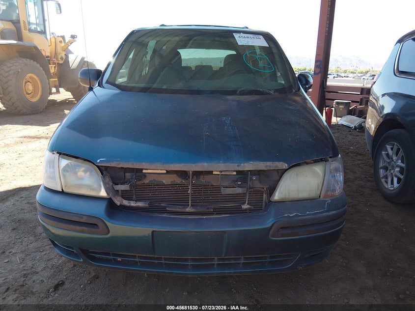 2003 CHEVROLET VENTURE VAN 3.4L V-6 185HP