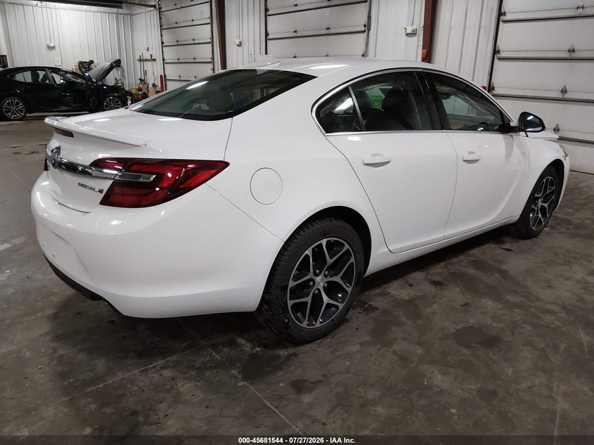 Vin: 2g4gl5ex0h9106633, lot: 46180153, buick regal turbo sport touring 20174