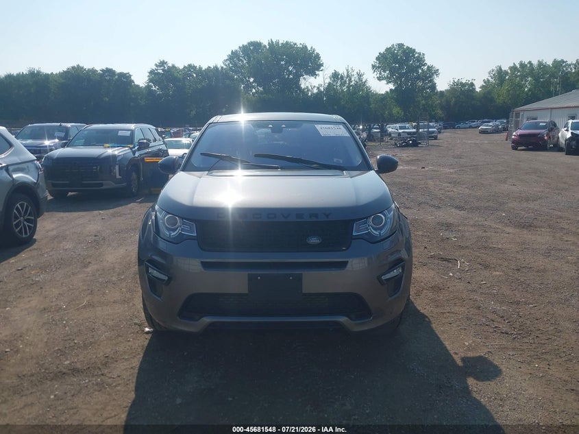 2017 Land Rover Discovery Sport Hse VIN: SALCR2BGXHH654146 Lot: 45681548