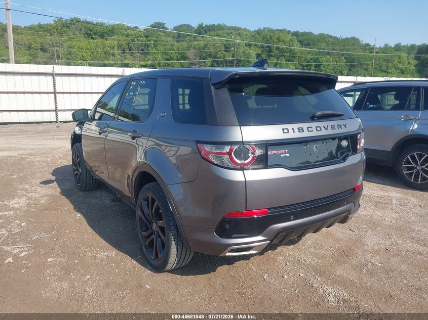 2017 Land Rover Discovery Sport Hse VIN: SALCR2BGXHH654146 Lot: 45681548