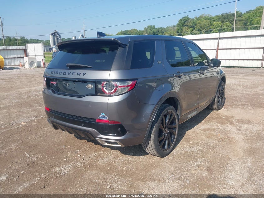 2017 Land Rover Discovery Sport Hse VIN: SALCR2BGXHH654146 Lot: 45681548