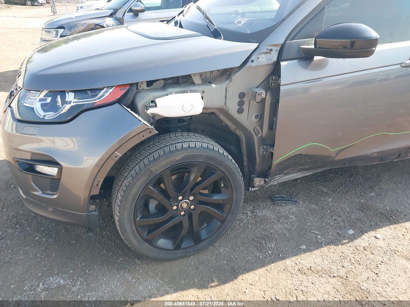 2017 Land Rover Discovery Sport Hse VIN: SALCR2BGXHH654146 Lot: 45681548